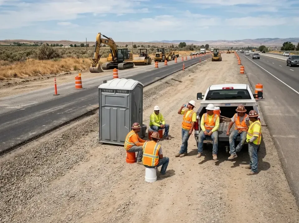 highway-road-construction-crew-007 — frequently asked questions, Porta Potty and Restroom Rentals in West Haven, UT